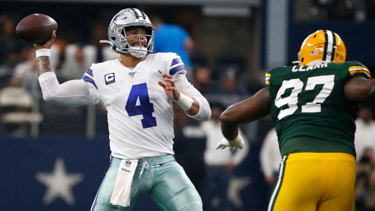 Cowboys' Prescott stays upbeat amid uptick in interceptions